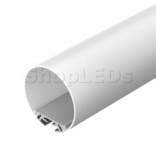 Профиль с экраном SL-ROUND-D60-2500 ANOD+OPAL, SL020474