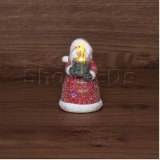 Керамическая фигурка «Дед Мороз со свечкой» 7х7х12 см