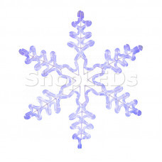 Фигура световая "Снежинка резная" цвет белый, размер 45*38 см NEON-NIGHT, SL501-222