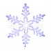 Фигура световая "Снежинка резная" цвет белый, размер 45*38 см NEON-NIGHT, SL501-222