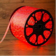 Дюралайт LED, свечение с динамикой (3W) - красный, бухта 100м