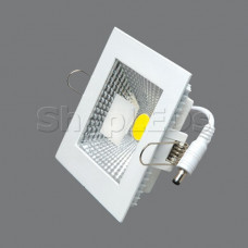 704SQ-6W-4000K Светильник встраиваемый,квадратный,LED,6W