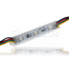 Светодиодный модуль герметичный SL-5050-3 LED RGB High Class (0.75W, 12V)